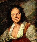 Frans Hals zigenerskan France oil painting artist